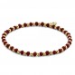 RED STONES BEADS LARGE