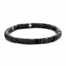 Bracelet with Black Beads 
