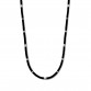 Νecklace beads black agate