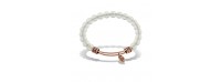 CLEAR BEADS ROSE GOLD